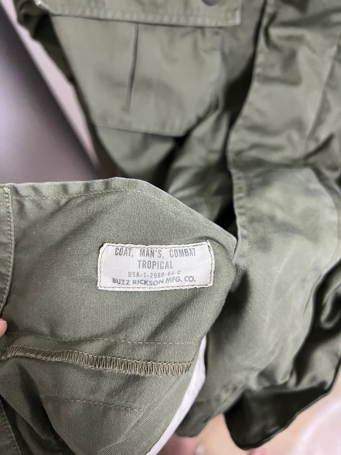 택포18) 버즈릭슨 트로피칼 정글퍼티그 자켓 M 상품이미지6