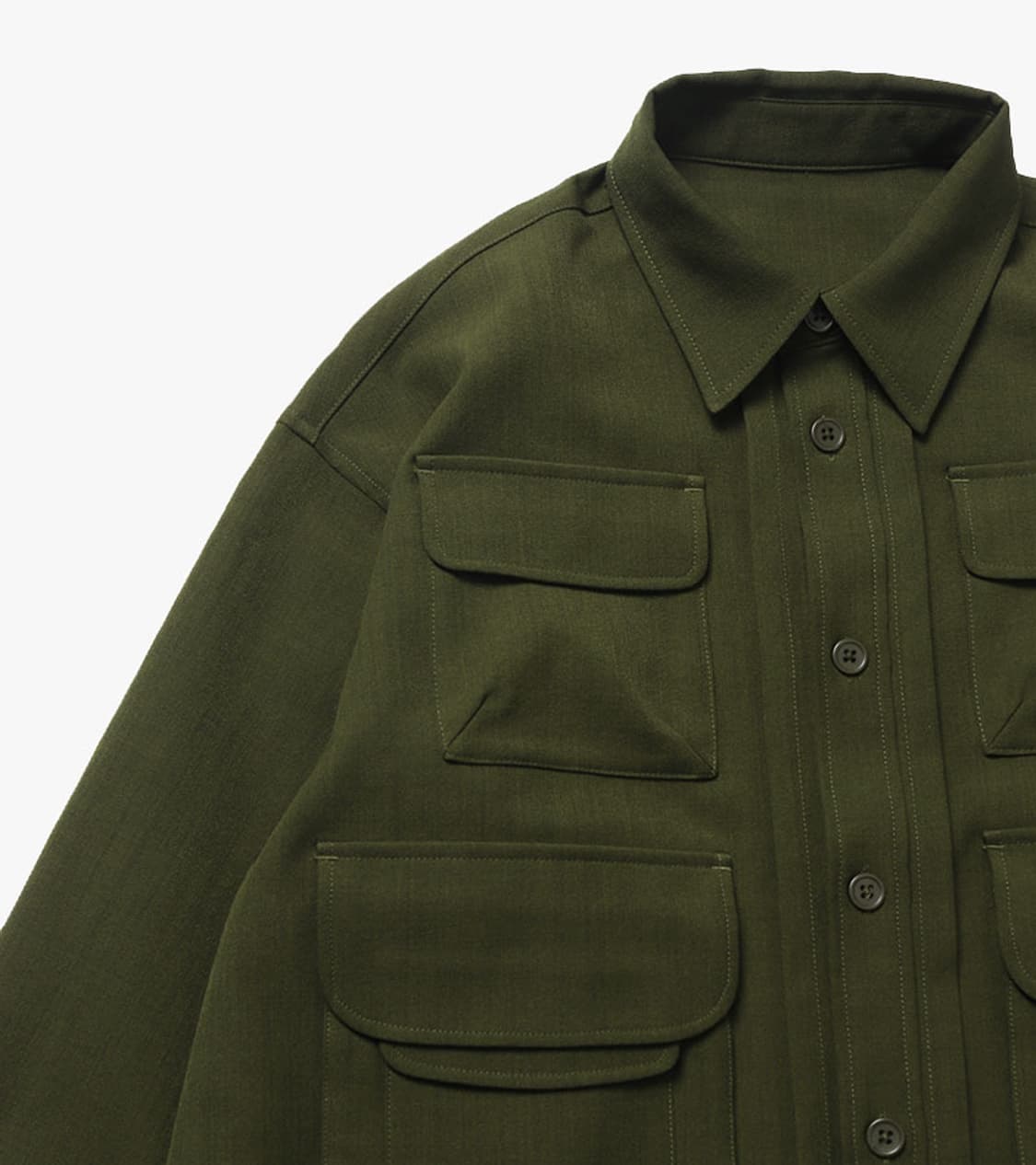 SOERTE - 24FW MULTI POCKET SHIRT JACKET 상품이미지5