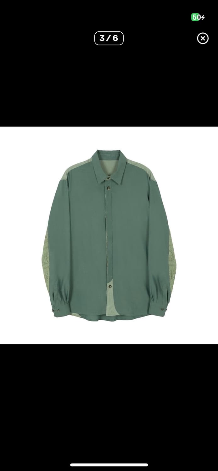 Xlim forest green shirt 상품이미지3