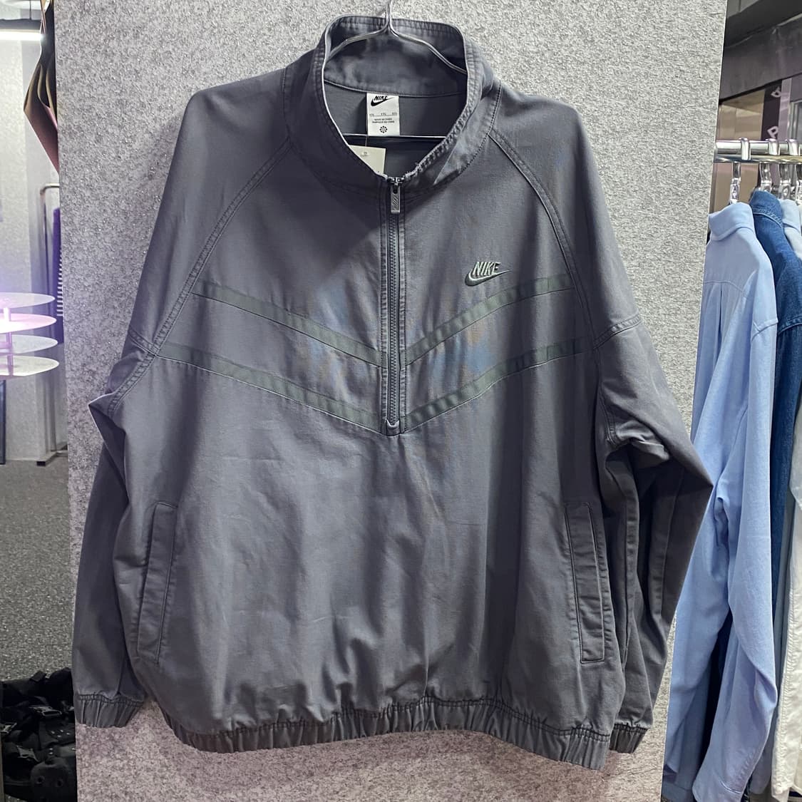 나이키 퓨추라 더블라인 코튼 하프집업 B2207 상품이미지2