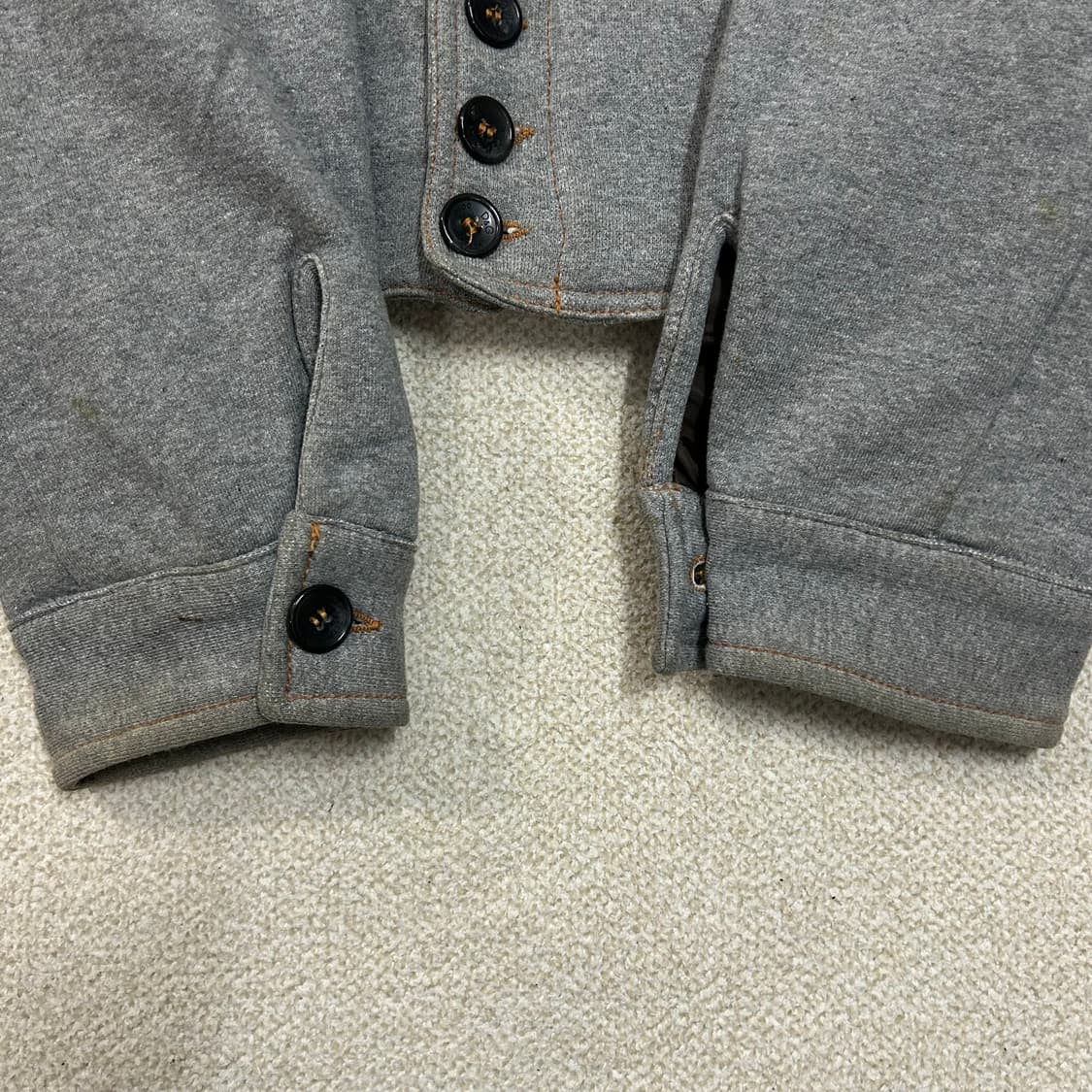 (40) 돌체앤가바나 그레이 포켓 봄버 자켓 상품이미지5