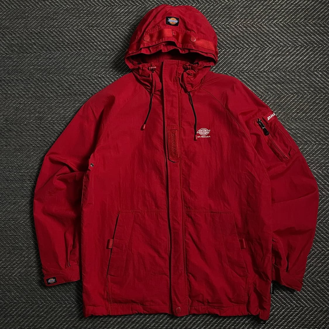 디키즈 USA 올드스쿨 나일론 테크웨어 자켓 레드y 4036 상품이미지1