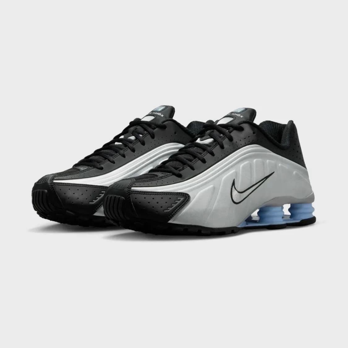 나이키 샥스 R4 메탈릭 실버 블랙 블루 225 상품이미지2