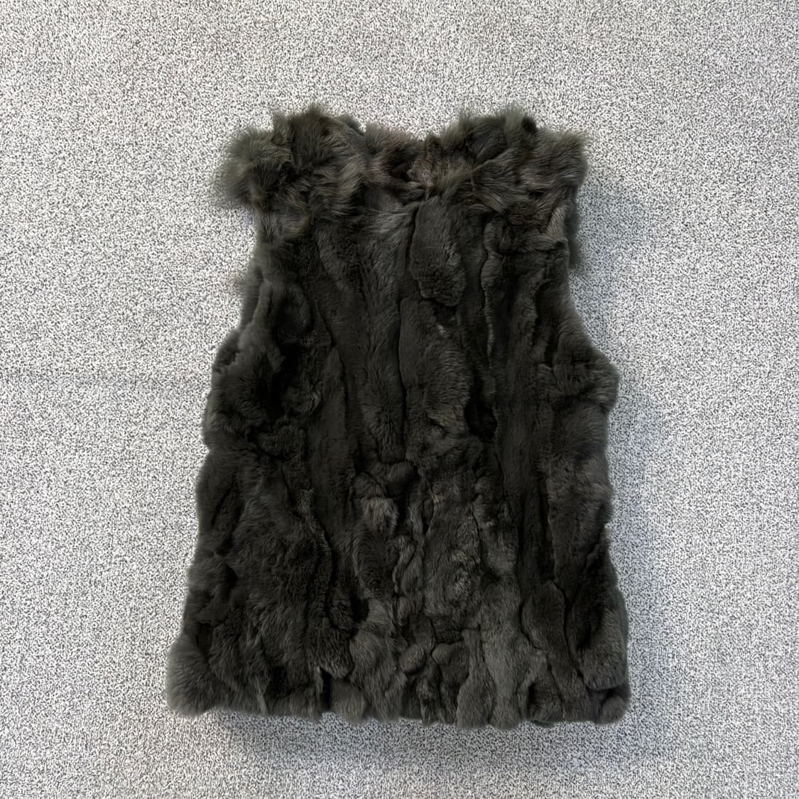 S L.route 여우털 조끼 베스트 0330J 상품이미지3