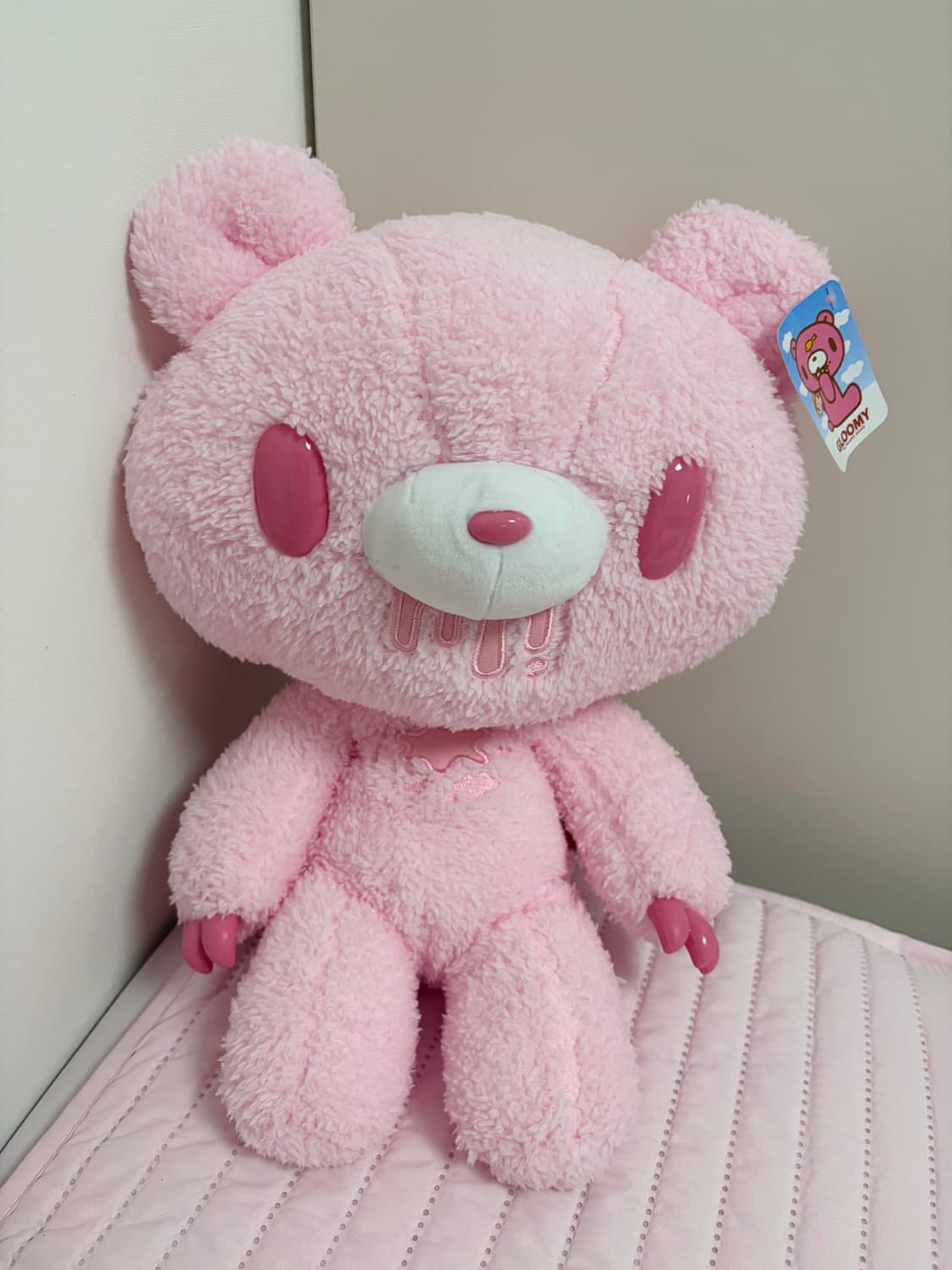 글루미베어 인형 35cm 핑크 상품이미지1