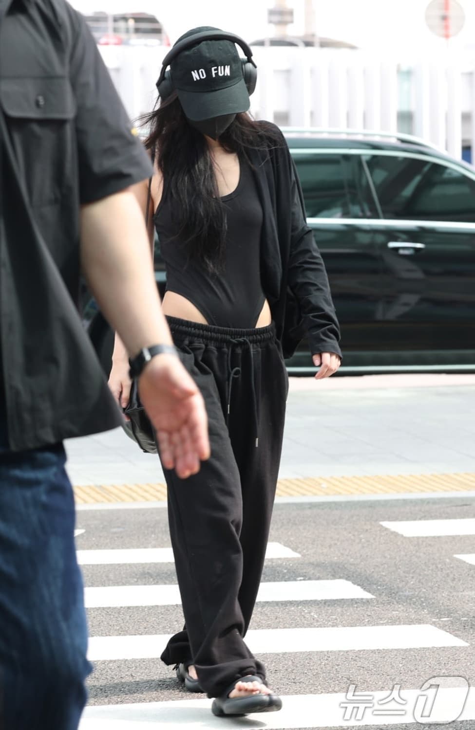 락케이크 아플리케 R 포켓 조커 - 차콜 상품이미지2