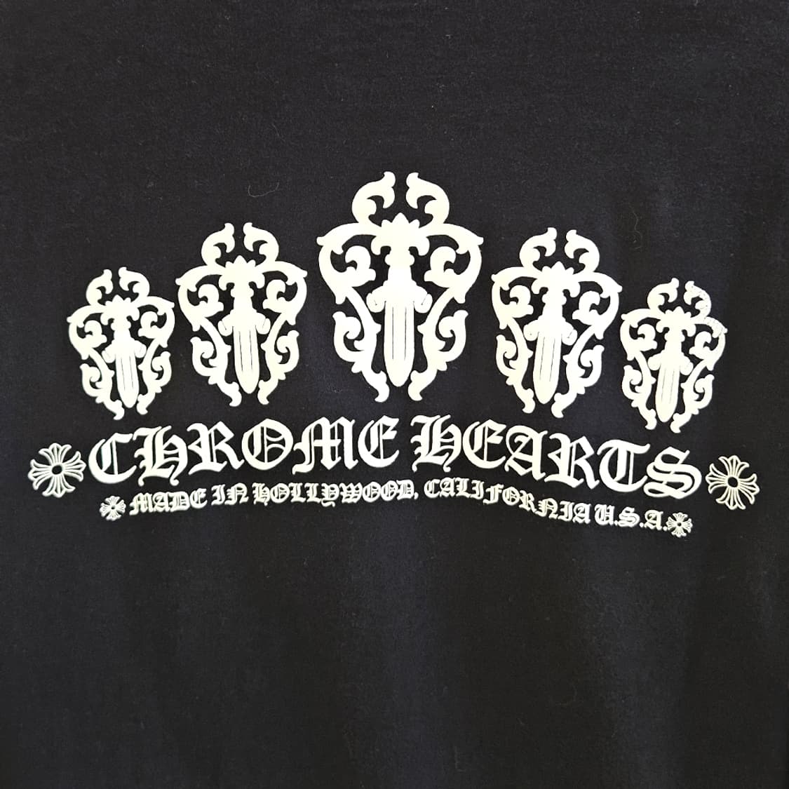 [M] 크롬하츠 스태프 롱슬리브 블랙 B1213C132 상품이미지5