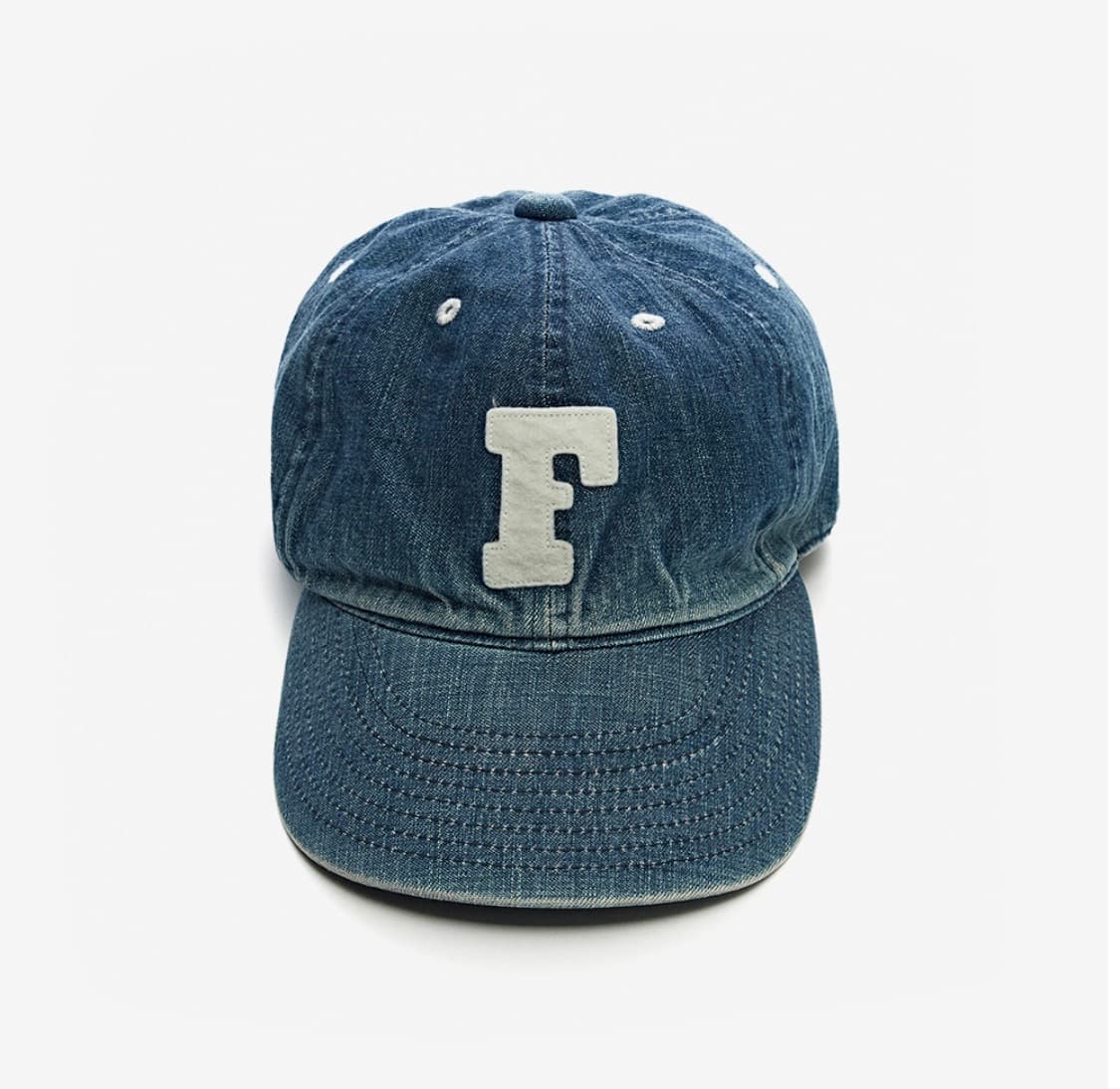 풀카운트 6843HW F로고 빈티지 워싱 볼캡 상품이미지1