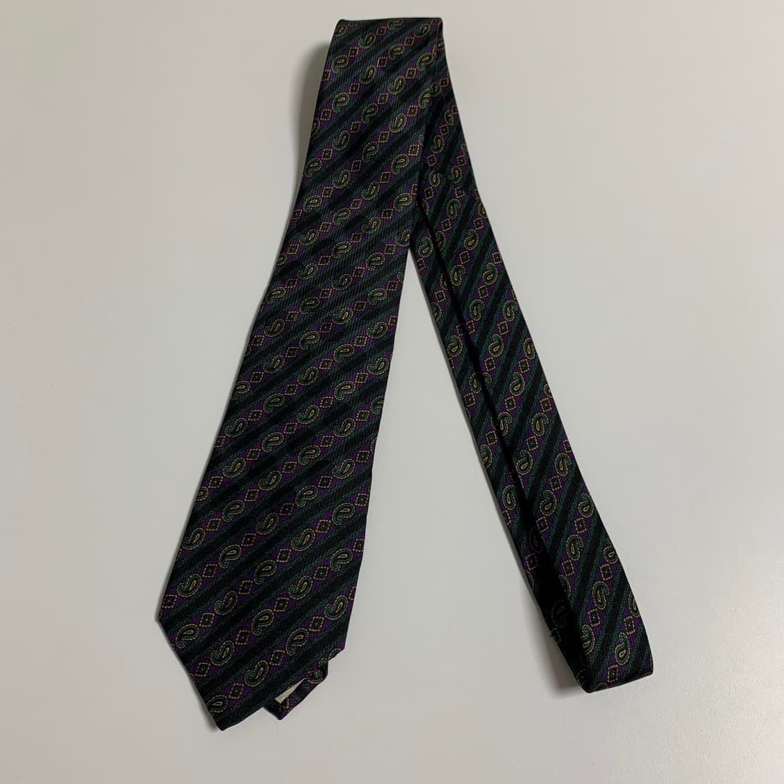 디올(Dior) 페이즐리 명품넥타이 100실크 A+등급 상품이미지8