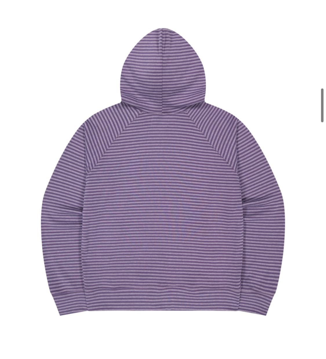 탄산 마그네슘 x 주영 스몰 로고 후드집업 퍼플 상품이미지3