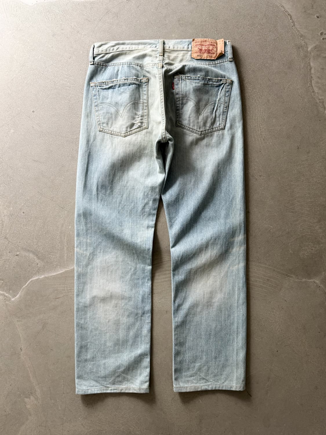Vintage Levi's 501 Washing Denim Pants 상품이미지2