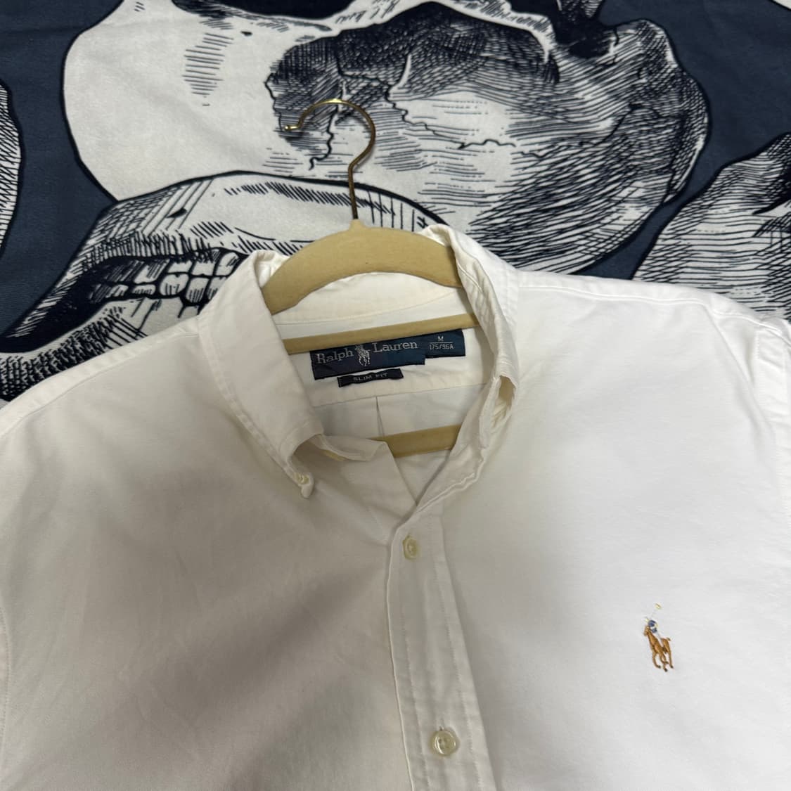 폴로랄프로렌 화이트셔츠 M사이즈 상품이미지3