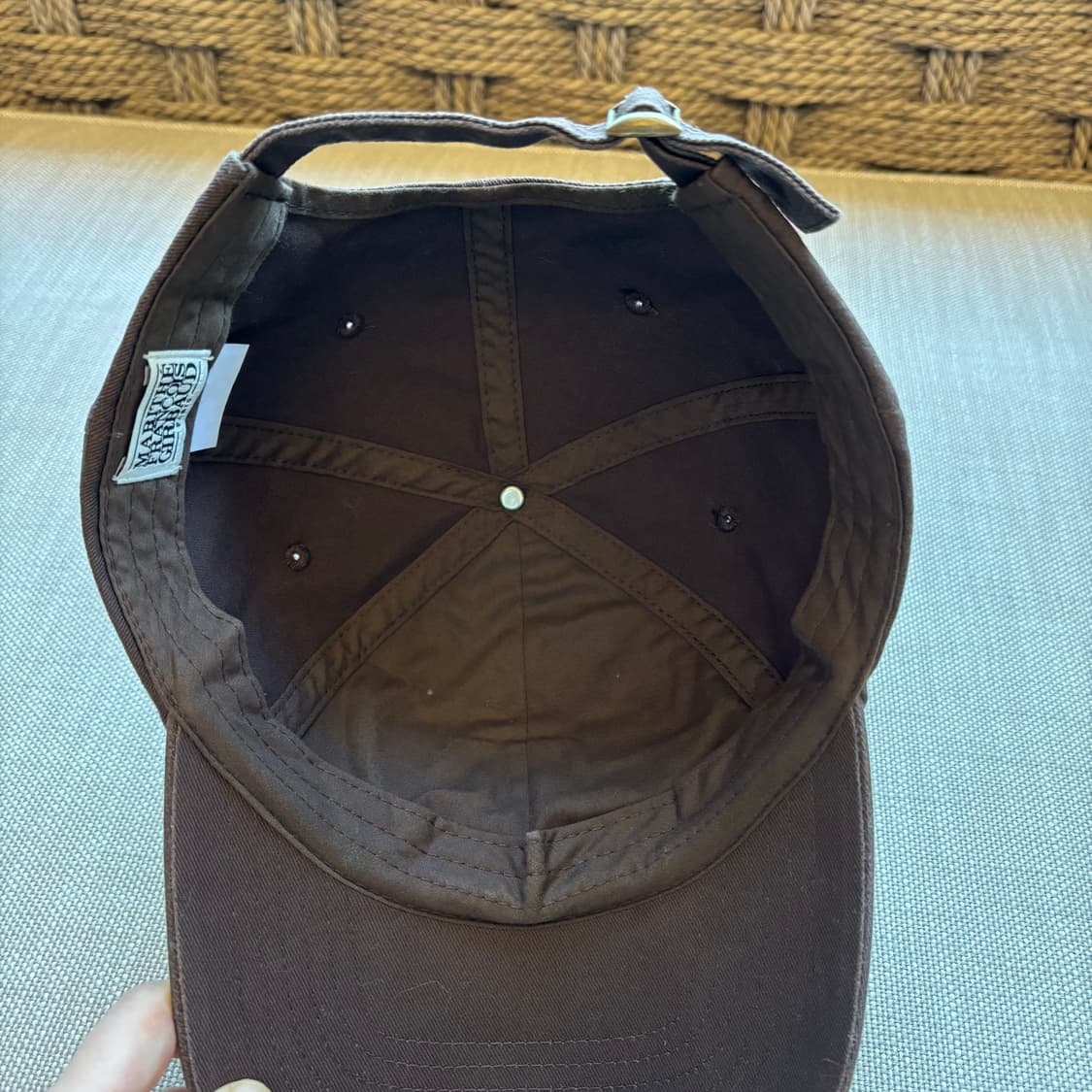 마리떼 프랑소와 저버 브라운 볼캡 상품이미지8