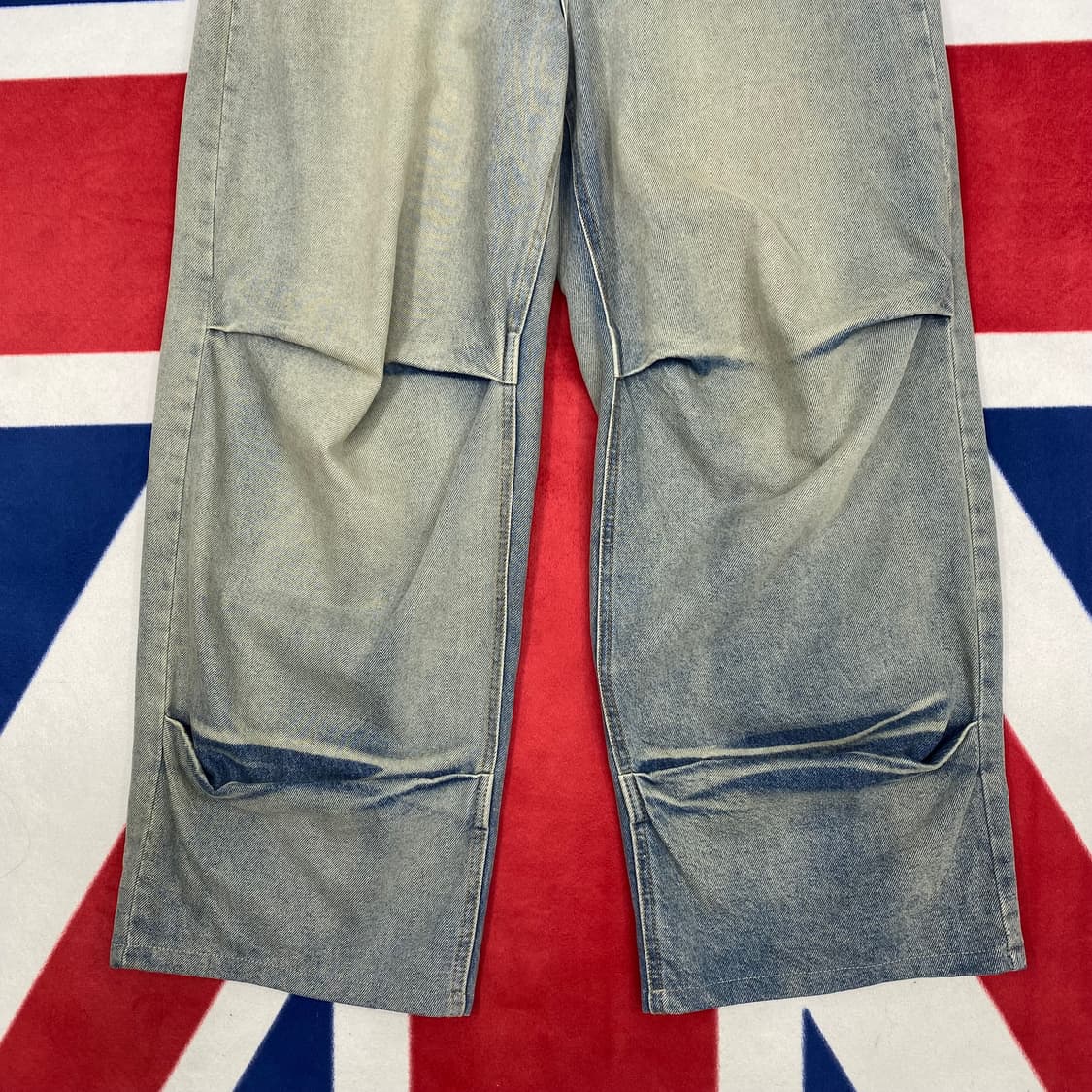 OOT 와이드 워싱데님팬츠 L 상품이미지3