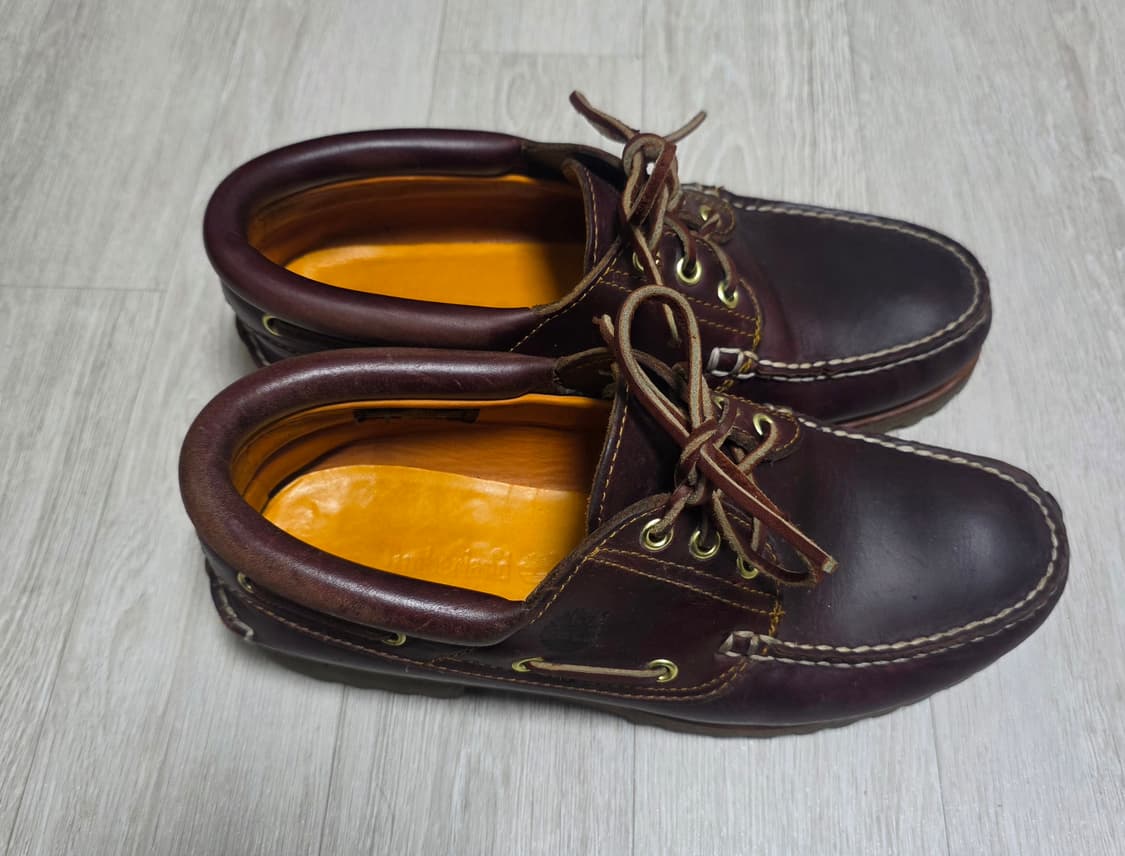 팀버랜드 클래식 3아이 보트슈즈 8W 상품이미지4