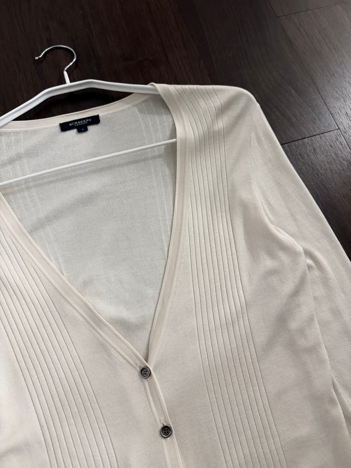 버버리 실크 가디건 상품이미지2