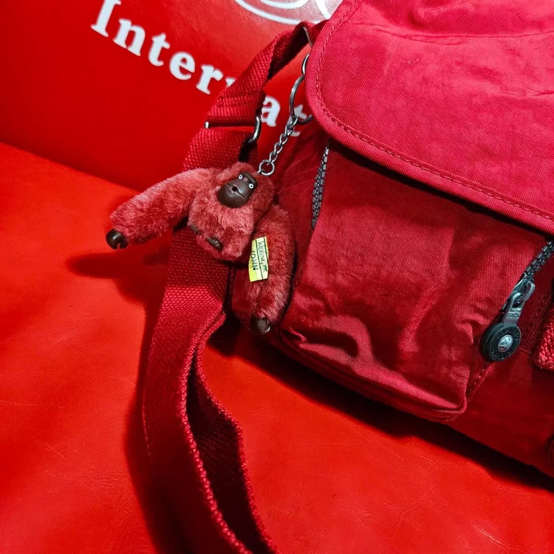 키플링 릴라고 키링 메신저백 사이즈 *30 19 10 size(가 세 폭 상품이미지2