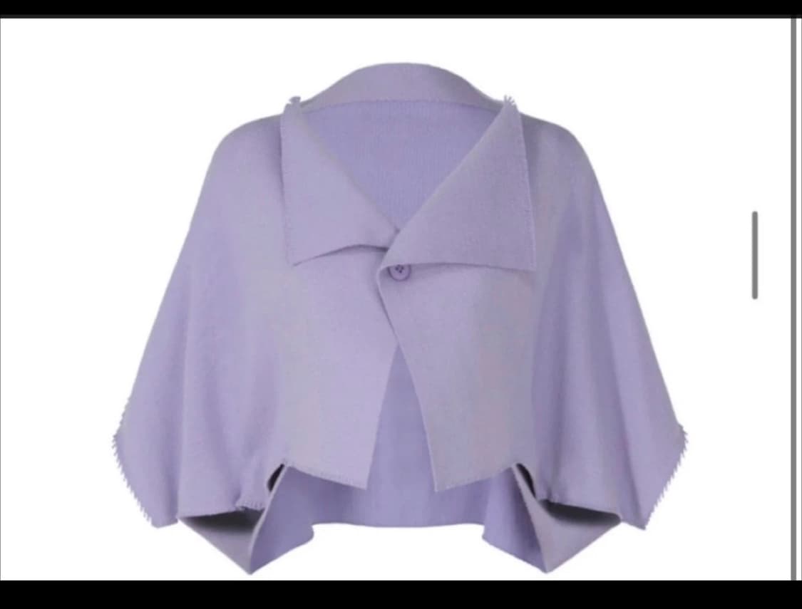 이세이미야케 캠페인(깜빠뉴) 가디건 아사가오퍼플 상품이미지1