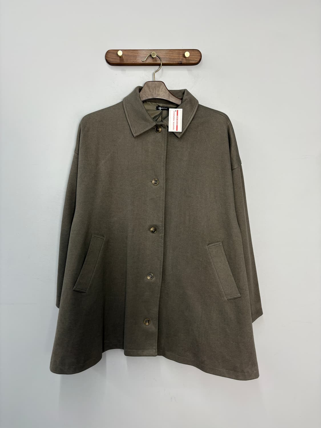 프릭스스토어 폴리 스테인 칼라 코트 A3650 상품이미지2