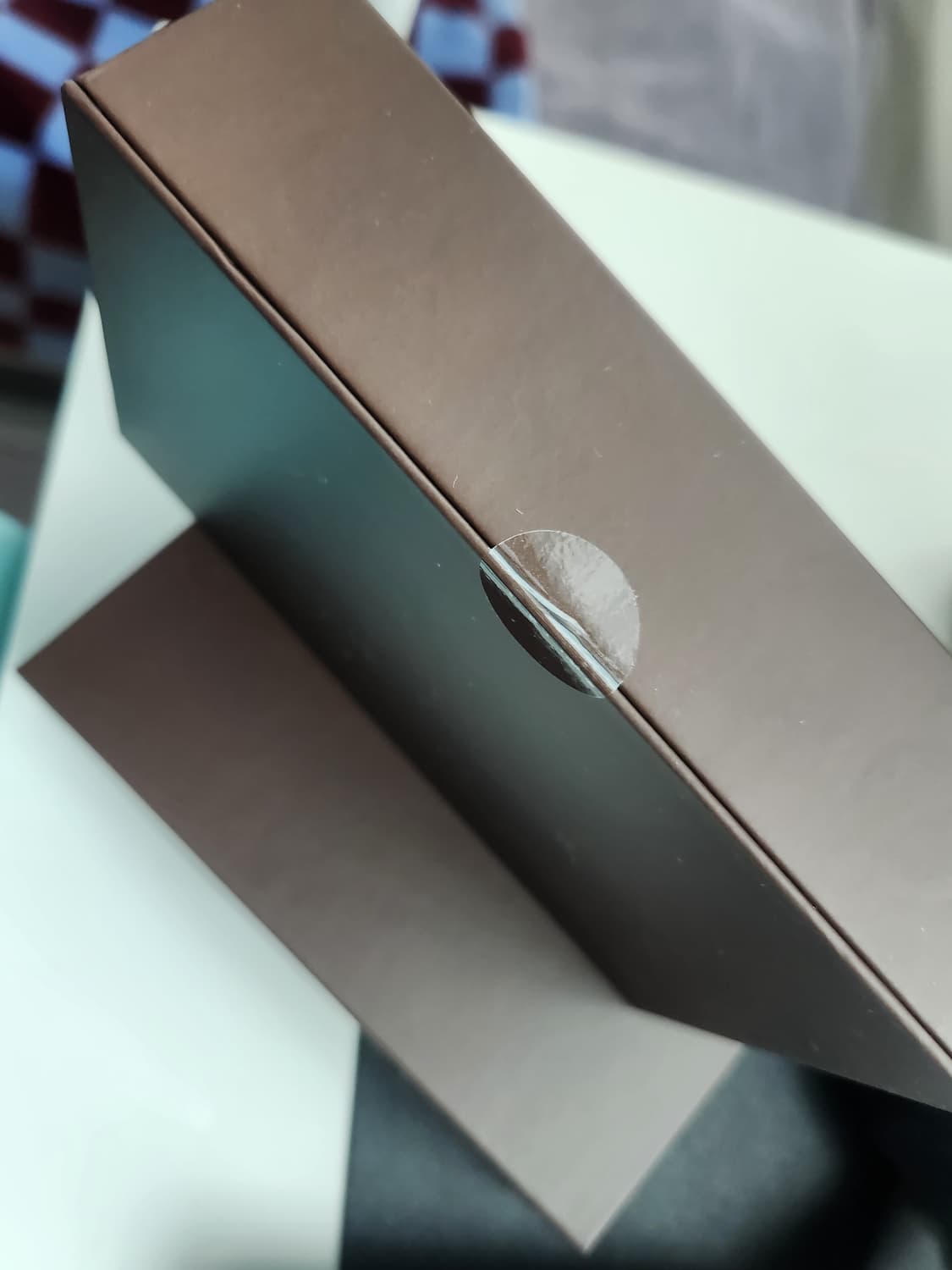 스컬프터Cross Strap Layered Wallet Red Brown 상품이미지3