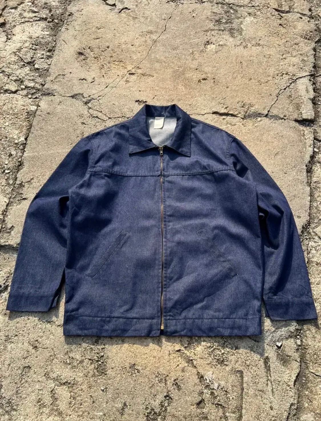 OLD VINTAGE BARBE BLEUE 프렌치 워크자켓 데님자켓 상품이미지1