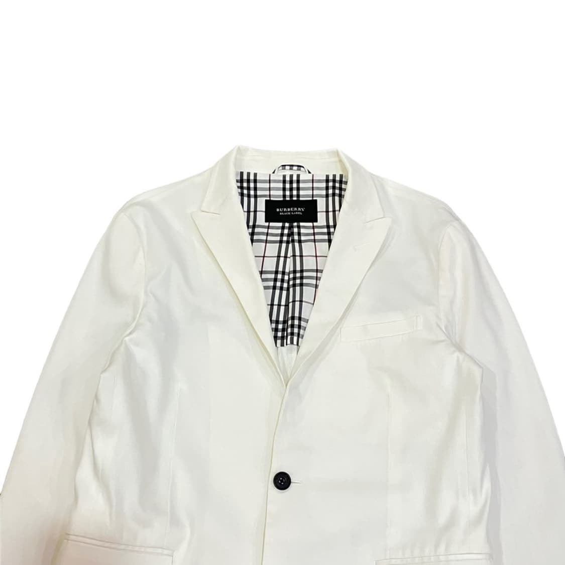 버버리 블랙라벨 화이트 자켓+명품감정서 상품이미지4