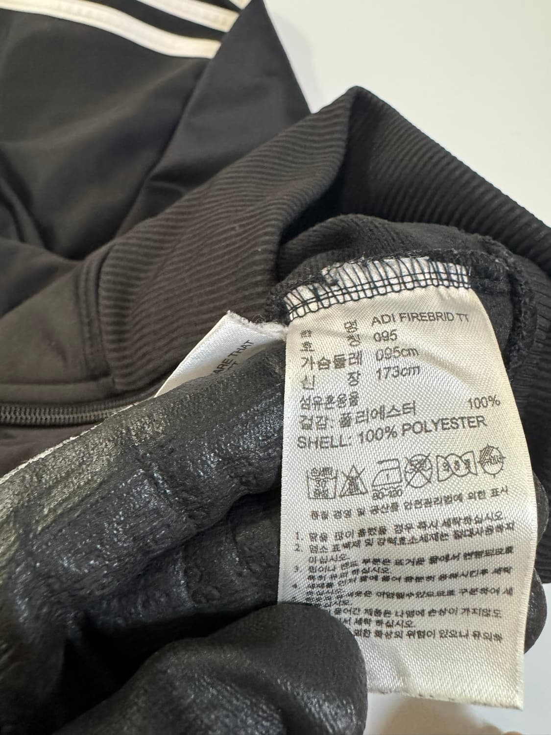 아디다스 파이어버드 블랙 져지(95사이즈) 상품이미지4