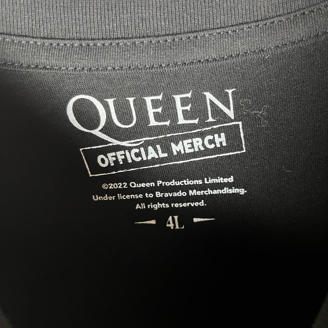 [Queen] 퀸 오피셜 2022 밴드 티셔츠 상품이미지4