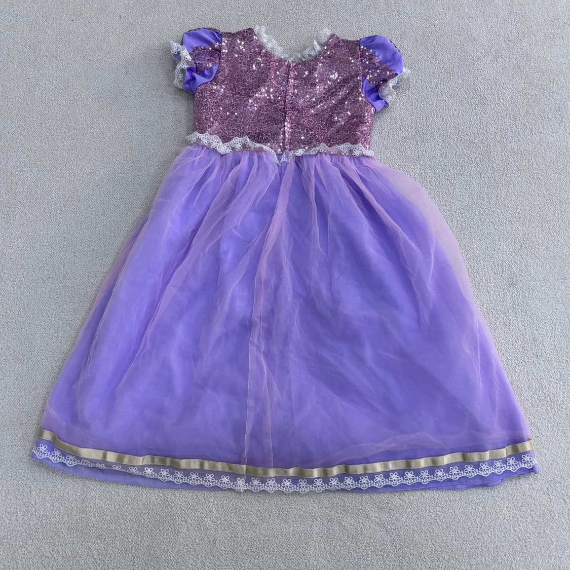 150 키즈 라푼젤 코스튬 드레스 0327E 상품이미지2