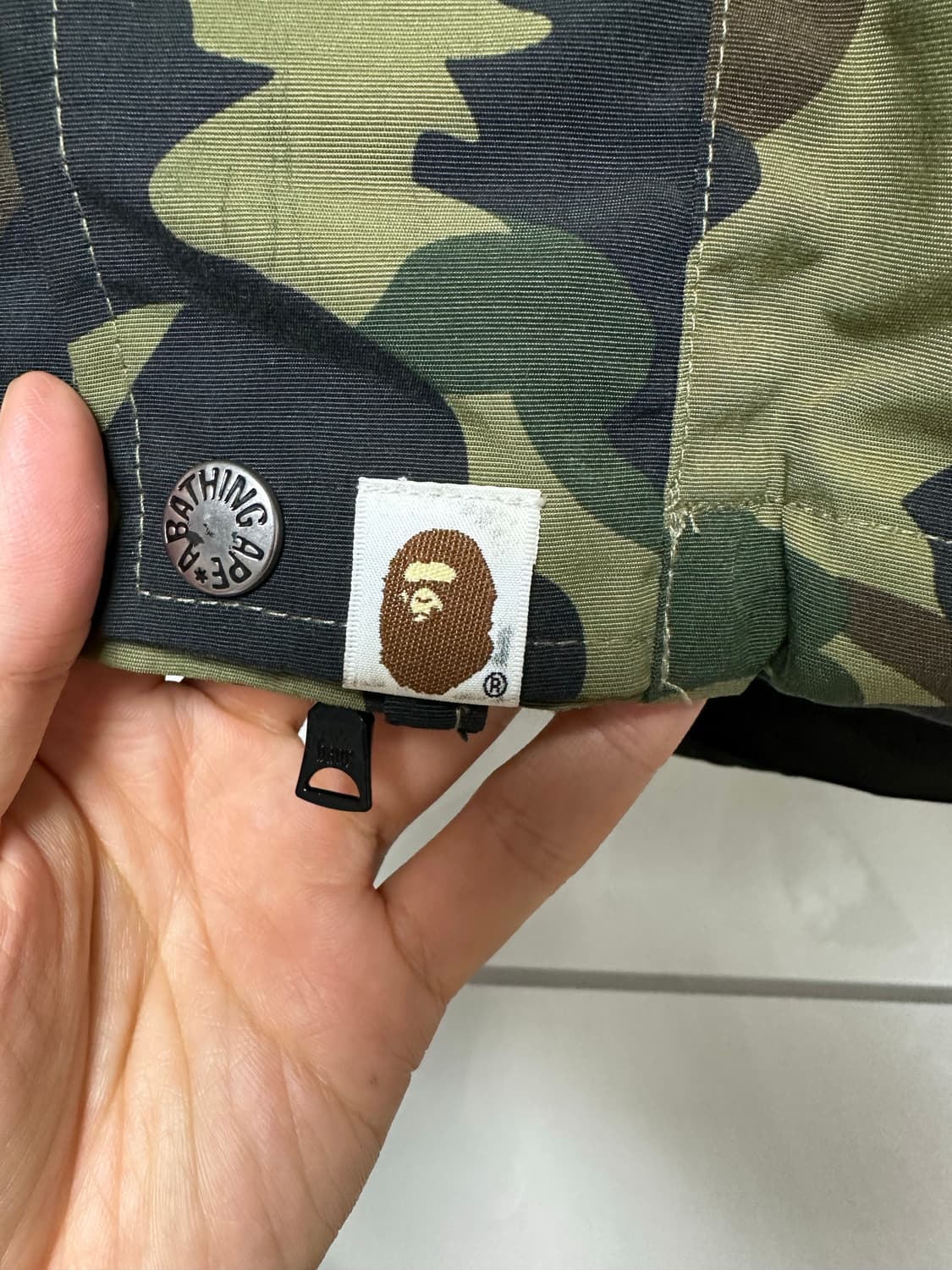 BAPE 1st camo snowboard jacket(2XL) 상품이미지6