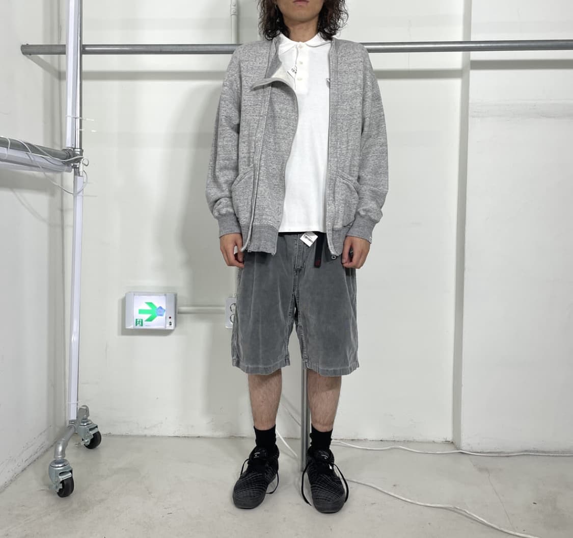 [L] 옴브레니노 가디건 맨투맨 그레이 상품이미지3