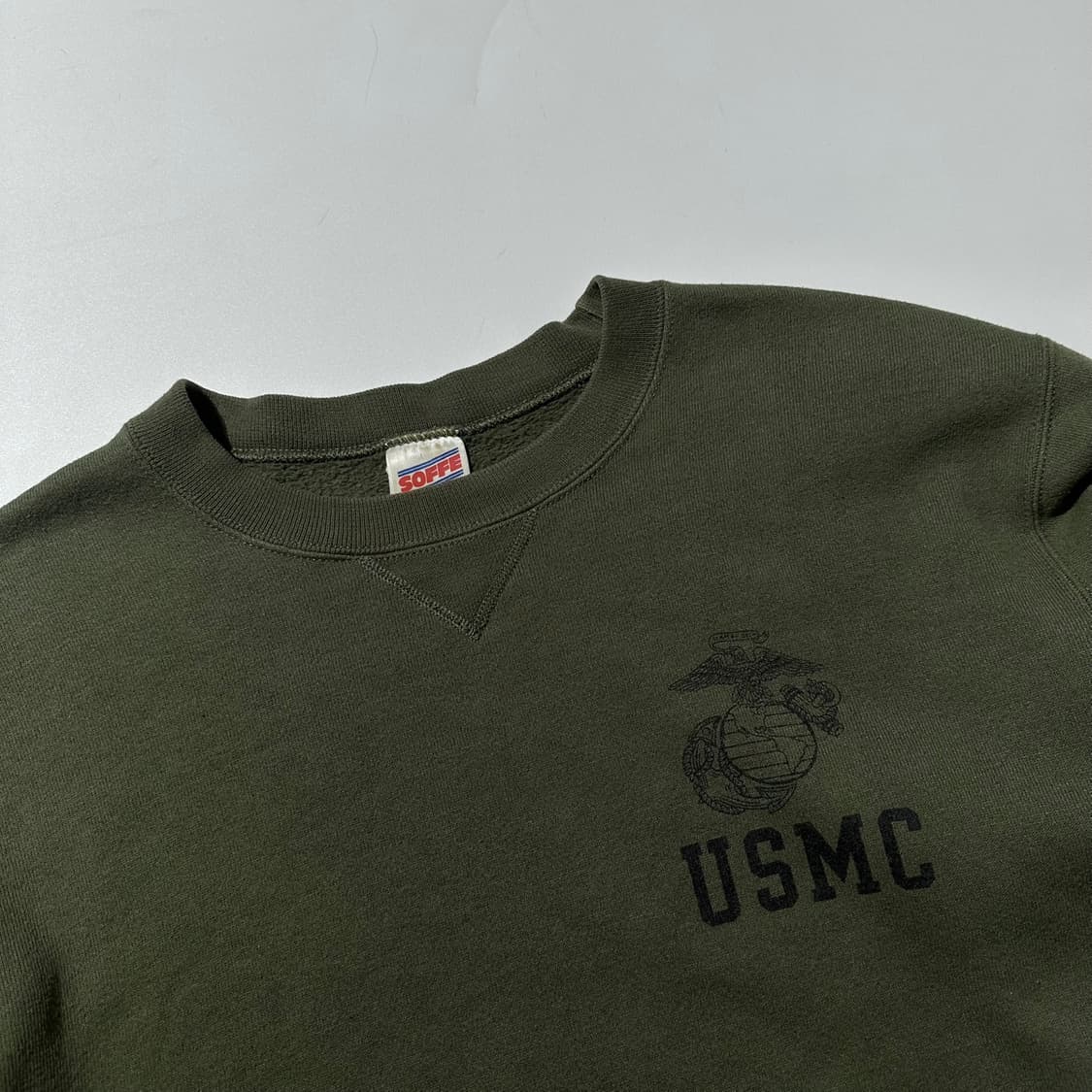 Soffe USMC 미군 밀리터리 크롭 커스텀 맨투맨 상품이미지3