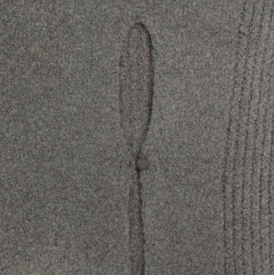 트리밍버드 sleeve slit boat neck knit 니트 그레이 상품이미지3