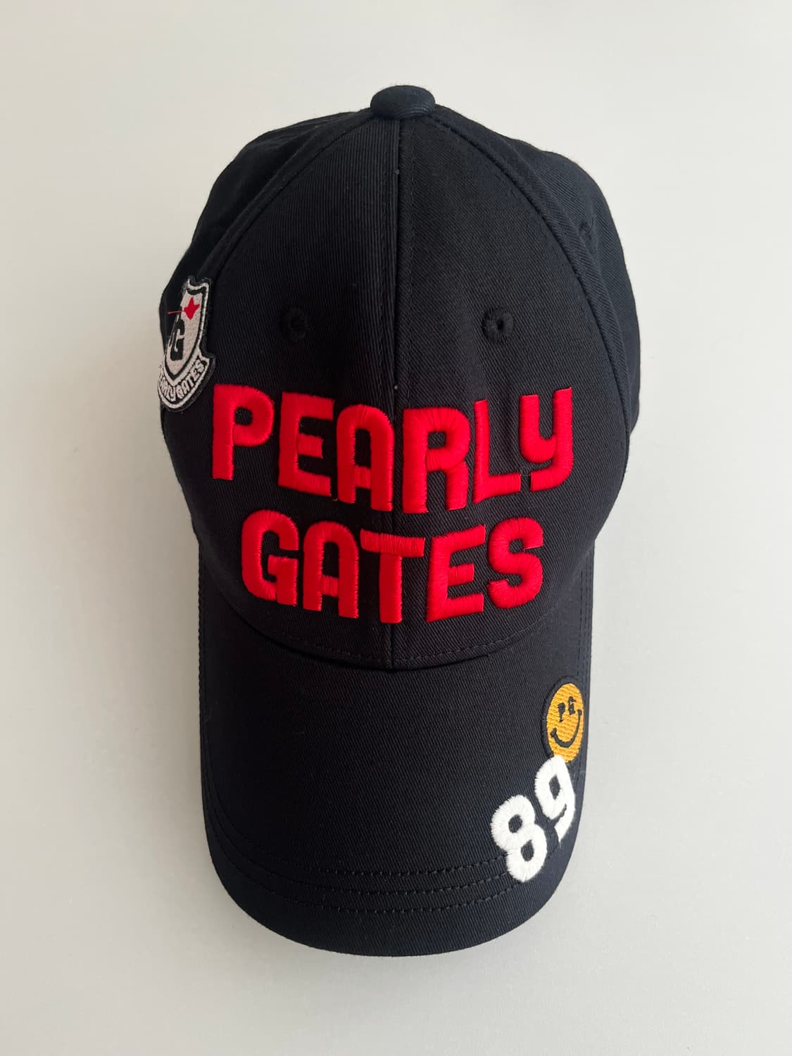 56) 파리게이츠 골프 볼캡 모자 블랙 상품이미지1