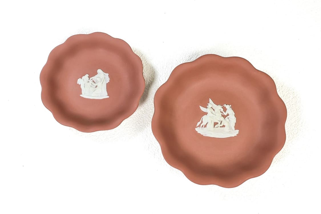 [영국앤틱] 웨지우드 제스퍼웨어 테라코타 물결 핀디쉬_(대) 상품이미지4