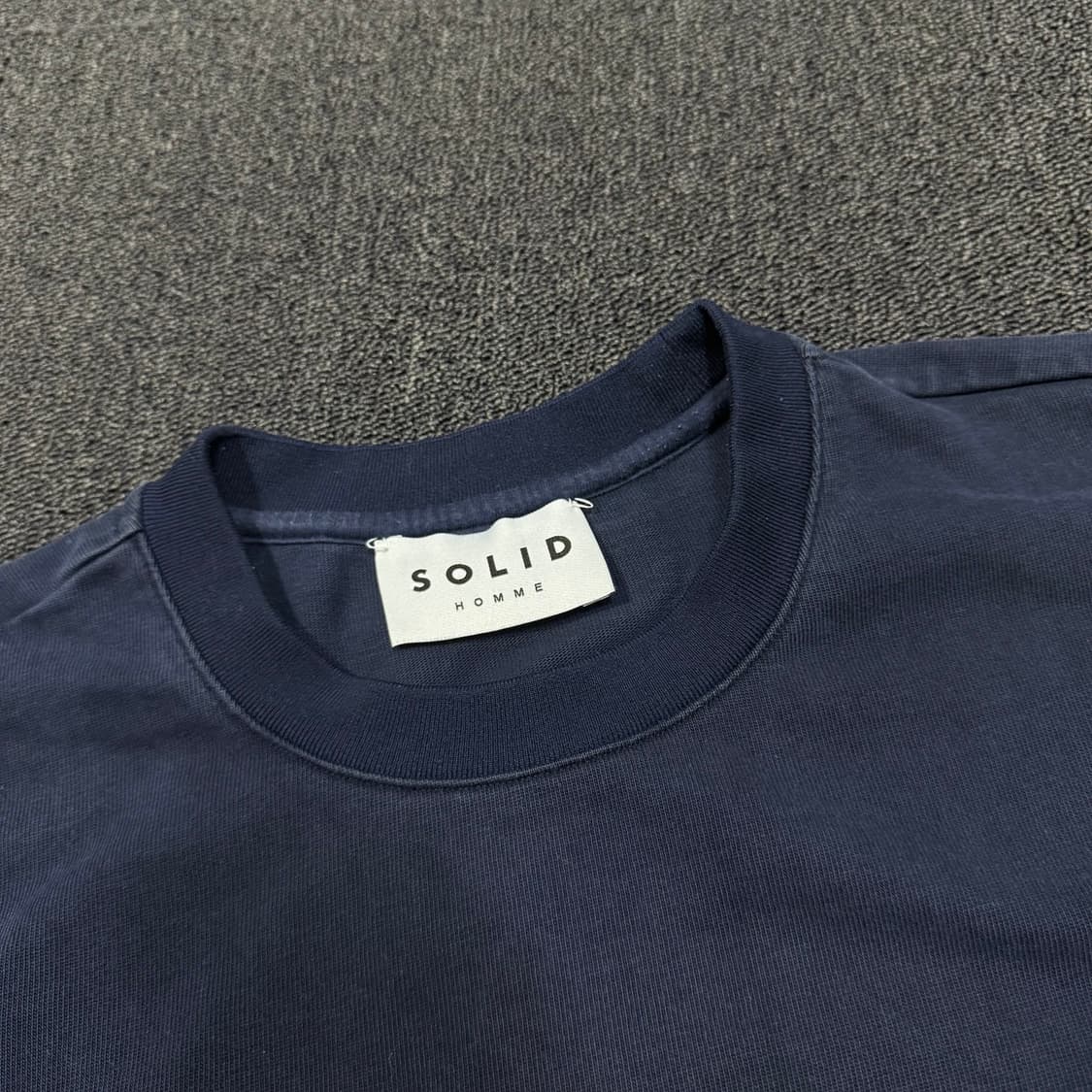 솔리드옴므 24fw 백자수 롱슬리브 상품이미지9