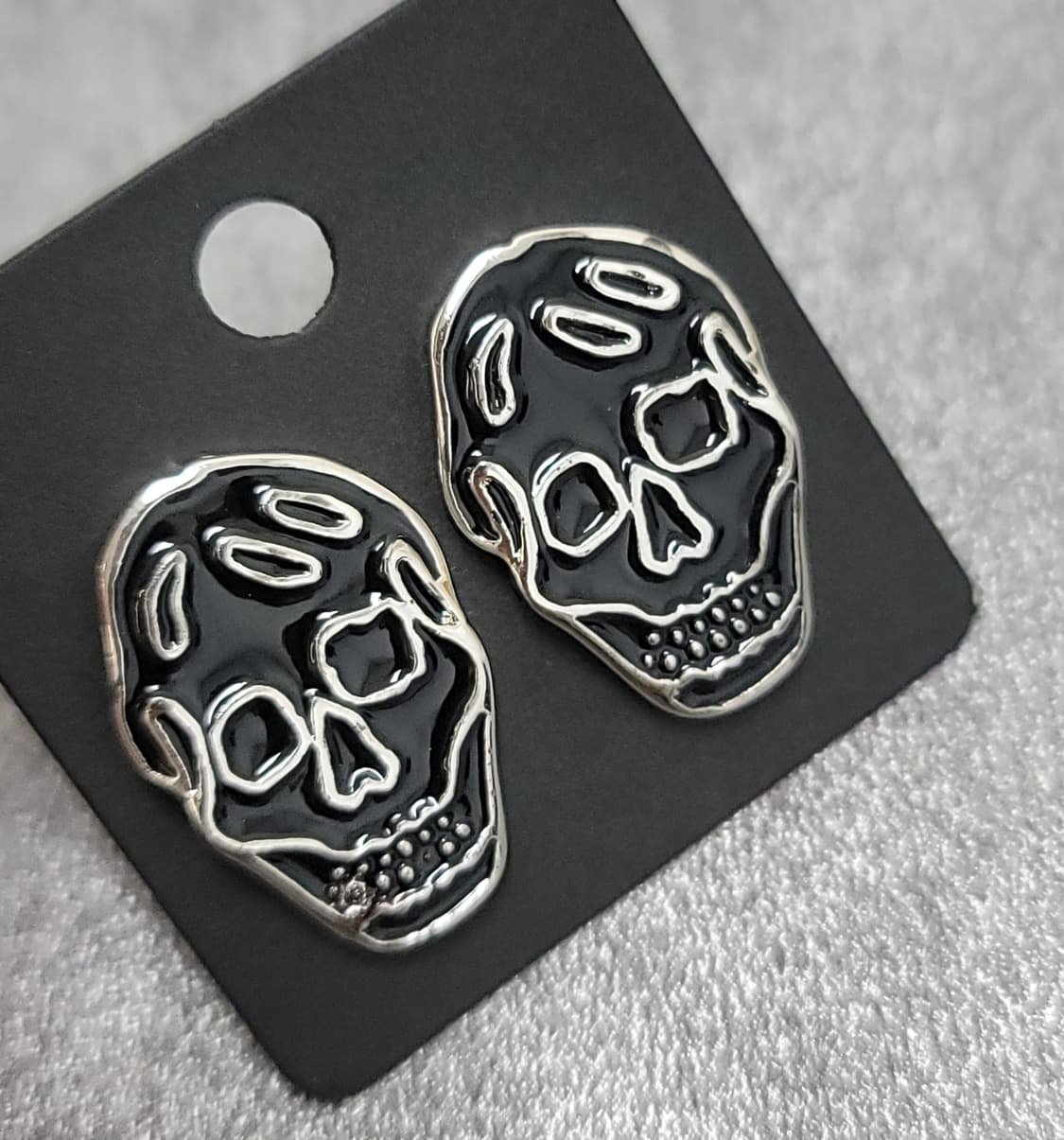 스컬 해골귀걸이 상품이미지5