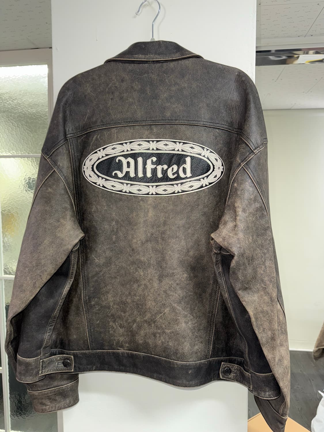 알프레드 (헤리티지플로스) 레더자켓 M 상품이미지1