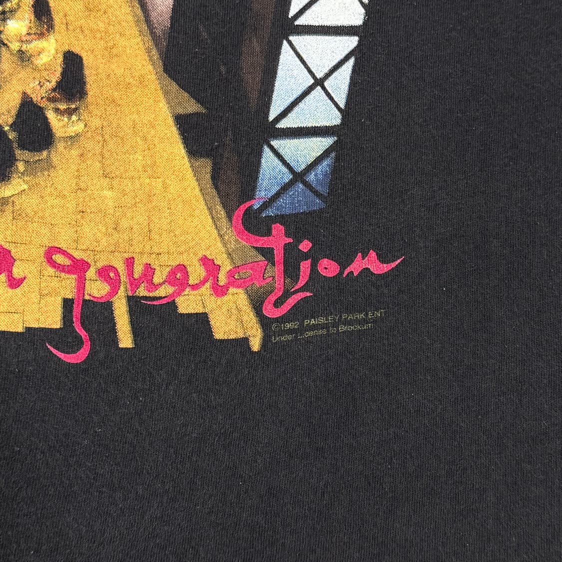 빈티지 90s 프린스 and the new power 밴드 티셔츠 상품이미지5