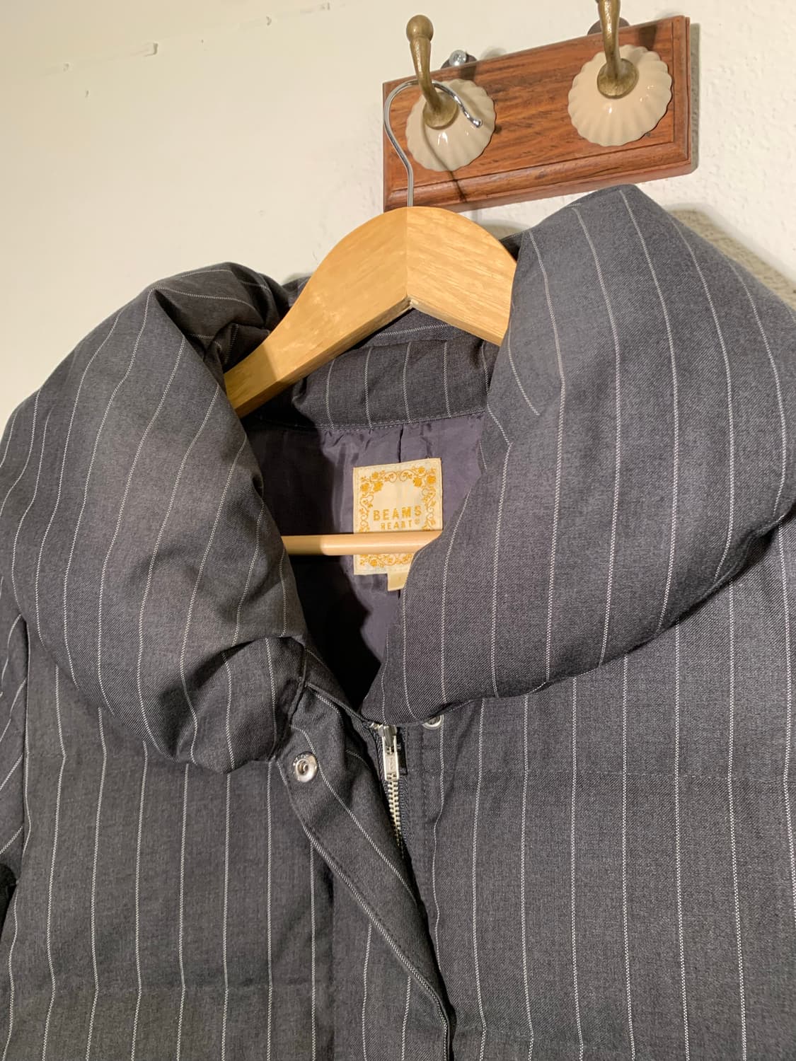 빔즈하트 하이카라 스트라이프패딩 상품이미지3