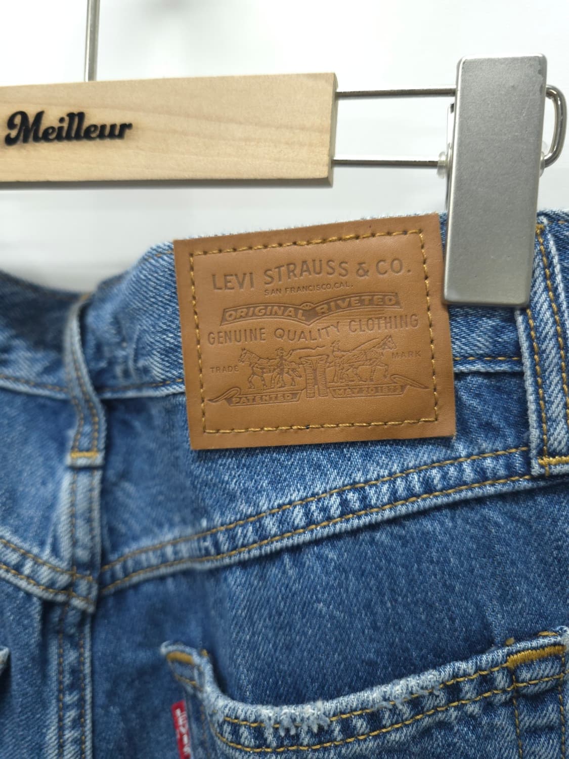 리바이스 여성 80s 맘 디스트로이드 데님팬츠 (26사이즈) 상품이미지8