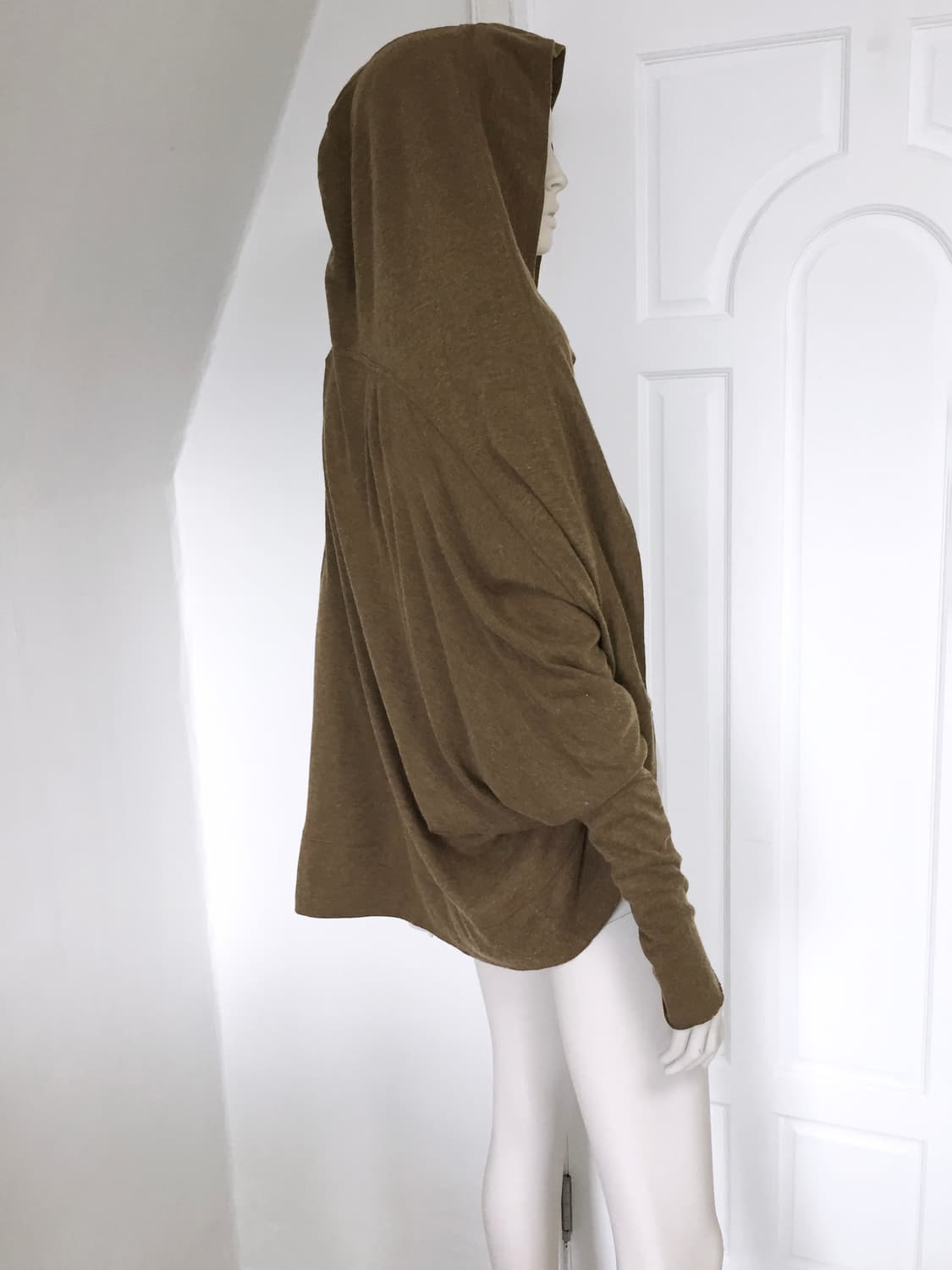 G.O.A vintage draped hoodie  cardigan 상품이미지4