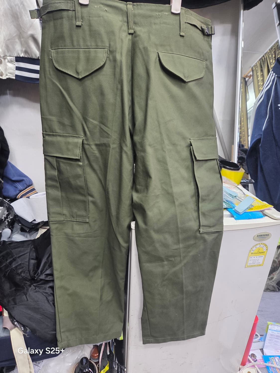 국방색   필드   카고   바지 상품이미지2