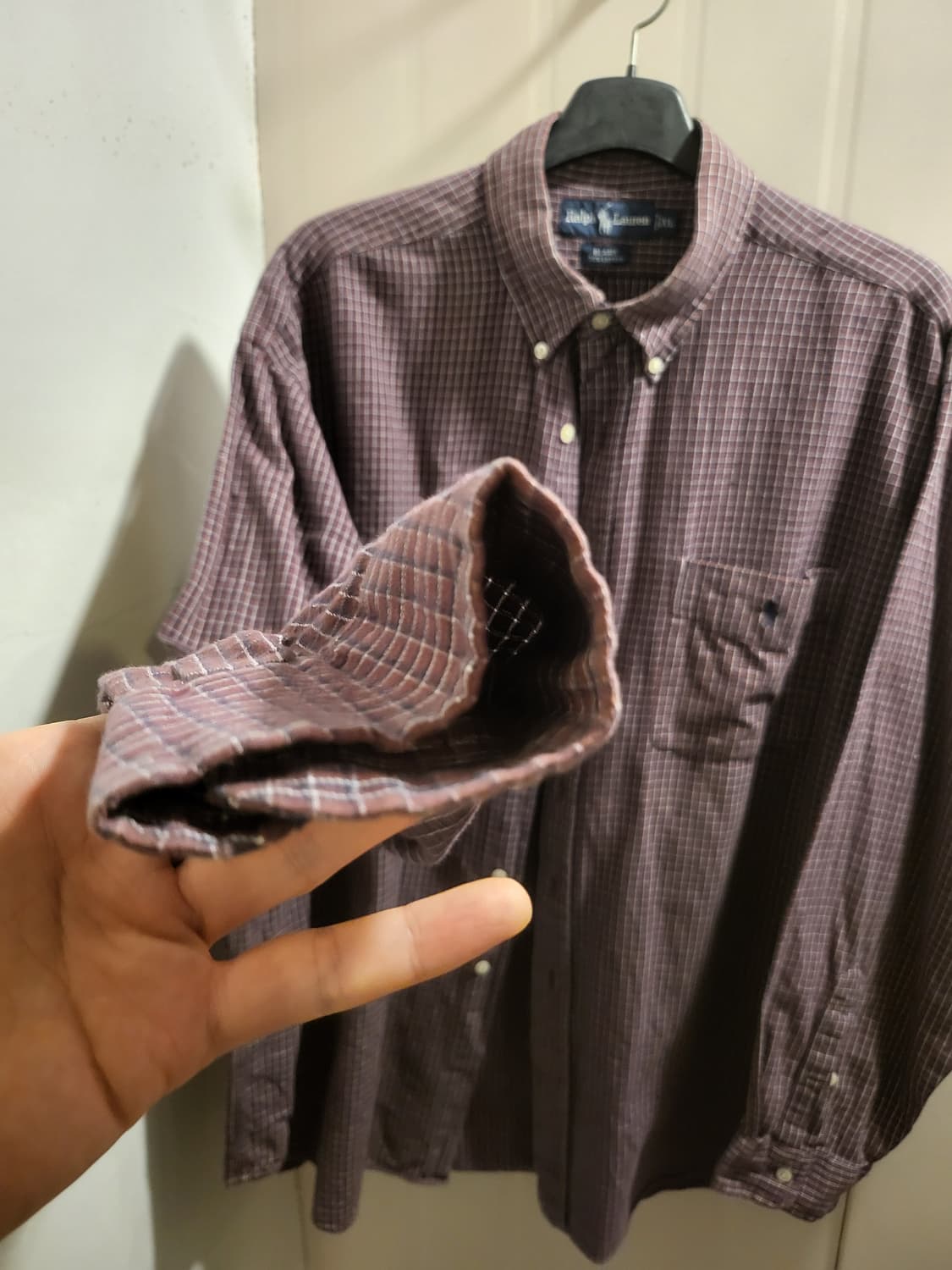 [XL]폴로 랄프로렌  체크 셔츠 상품이미지3