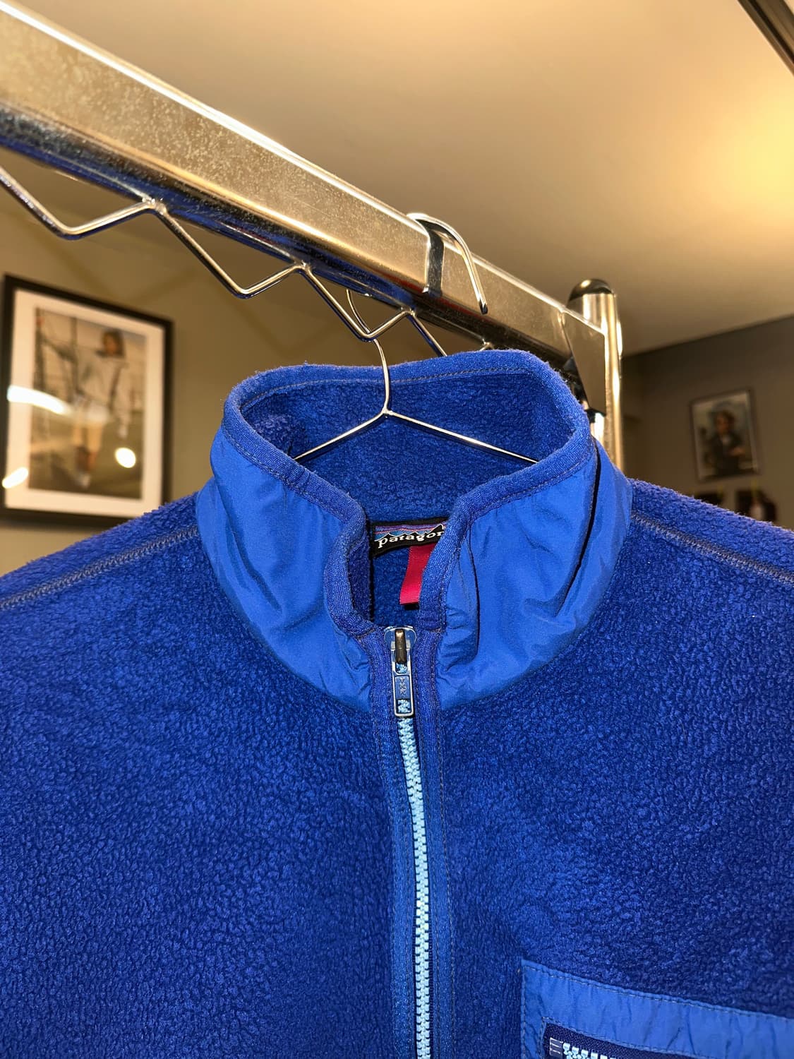 90‘s Patagonia blue pullover fleece wear 상품이미지4