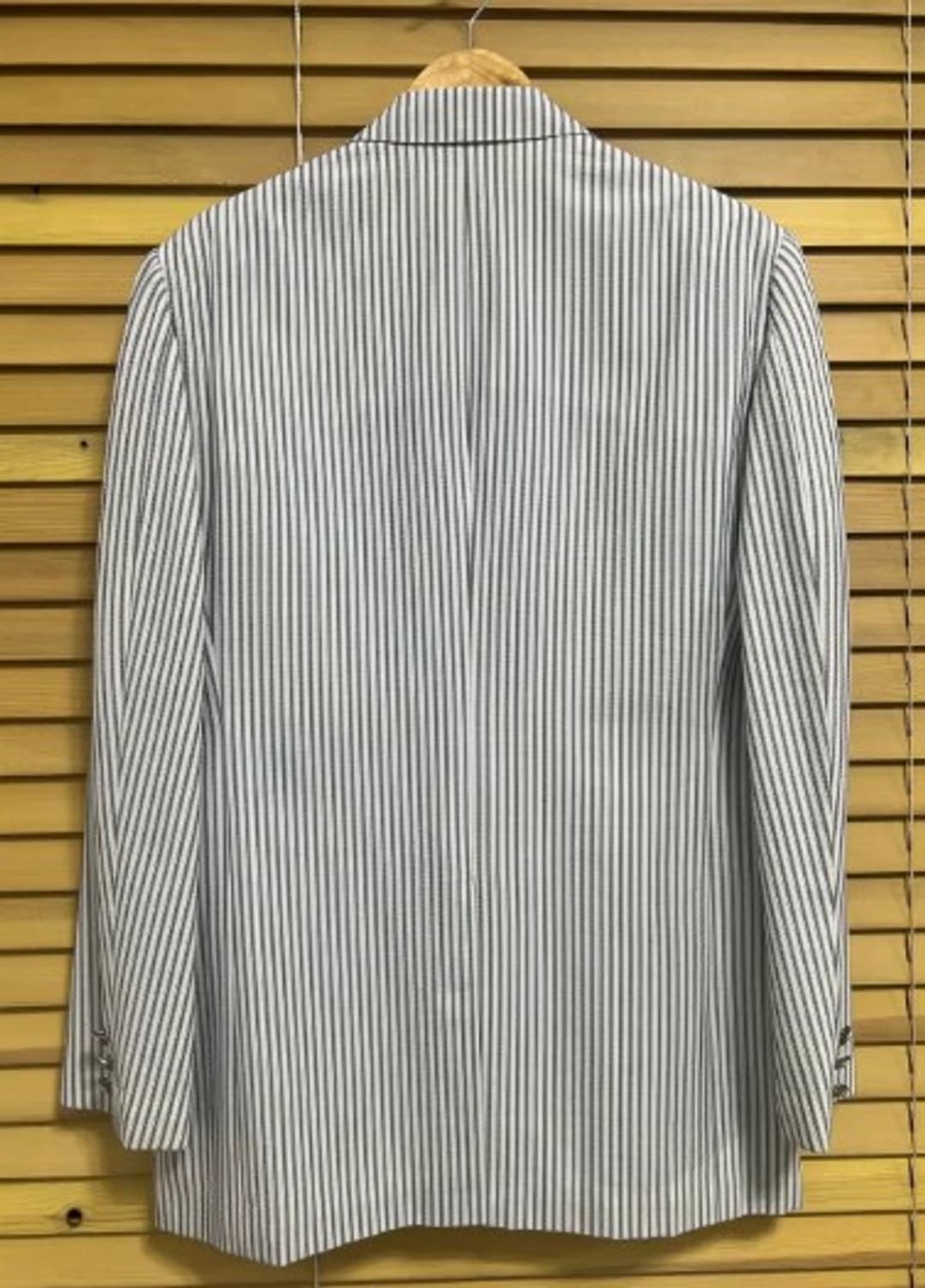 지방시 남성 스트라이프울실크자켓 40R 상품이미지3