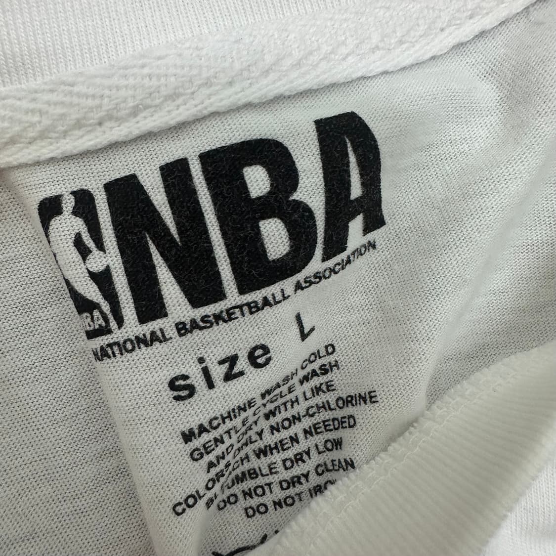 NBA 엔비에이 반팔티셔츠 화이트 L 상품이미지3
