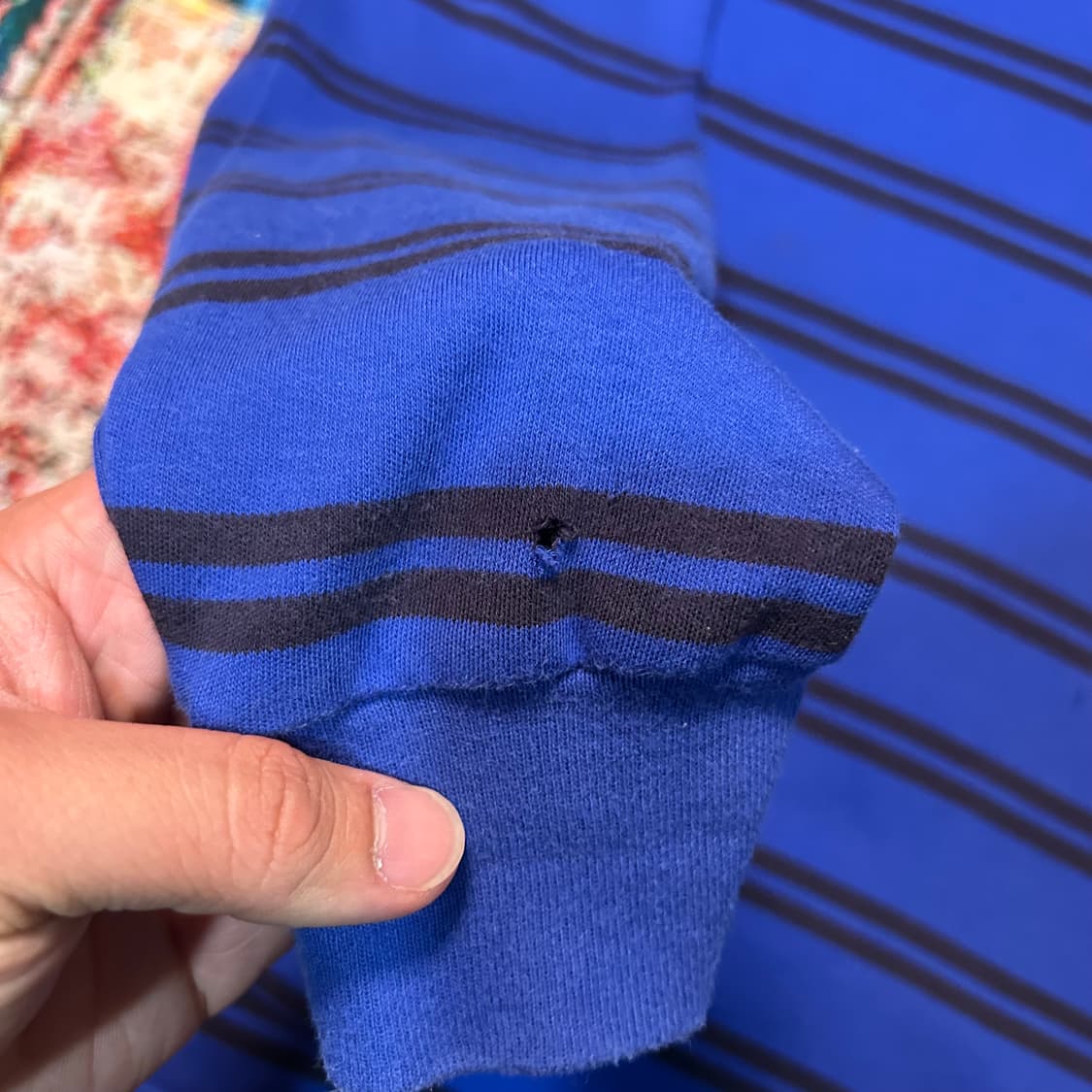 [M] 폴로 랄프로렌 스트라이프 카라티 상품이미지3