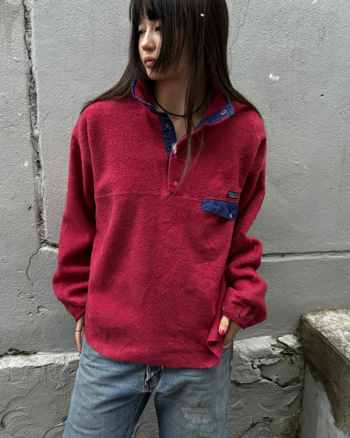 90s vintage Patagonia synchilla fleece 상품이미지1