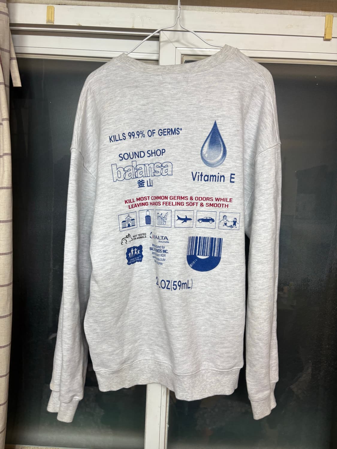 SOUND SHOP Balansa 맨투맨 L 상품이미지2